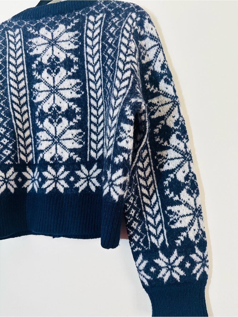 Madewell Fair Isle Wool Cardigan Jacket XL - Picture 13 of 16